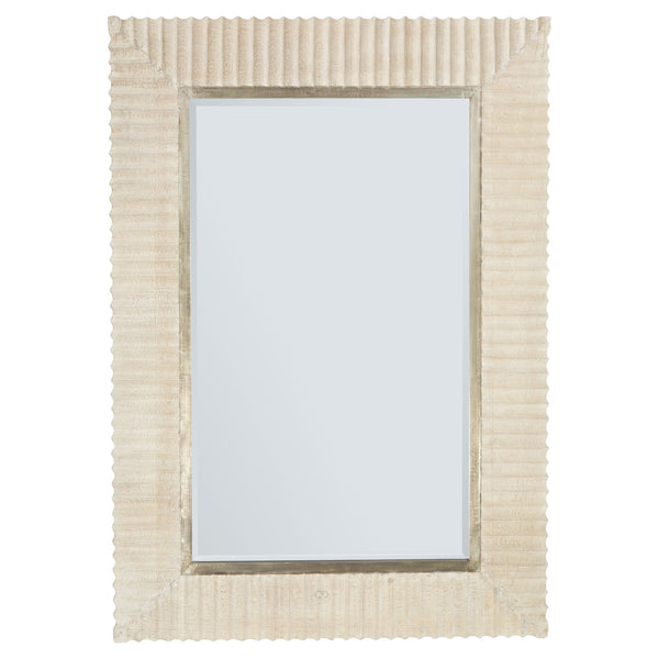 Estriada Rec Mirror|White