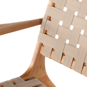 Jevon Outdoor Chair In Auburn Eucalyptus
