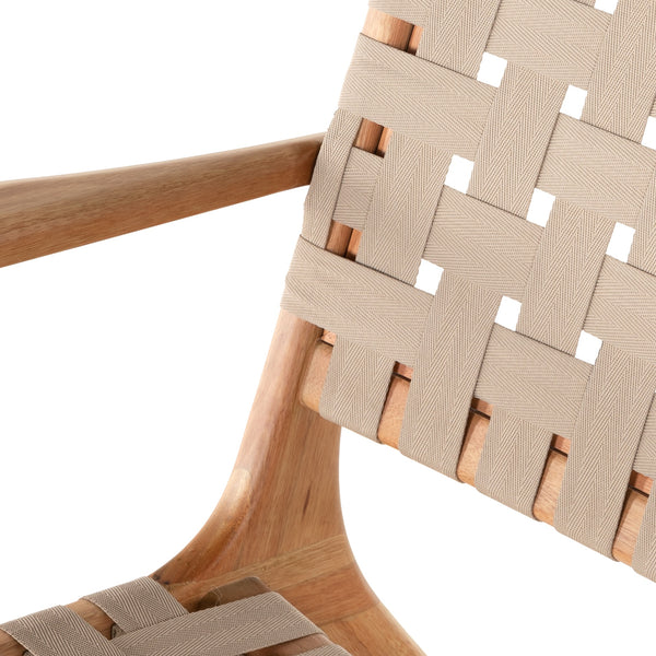 Jevon Outdoor Chair In Auburn Eucalyptus
