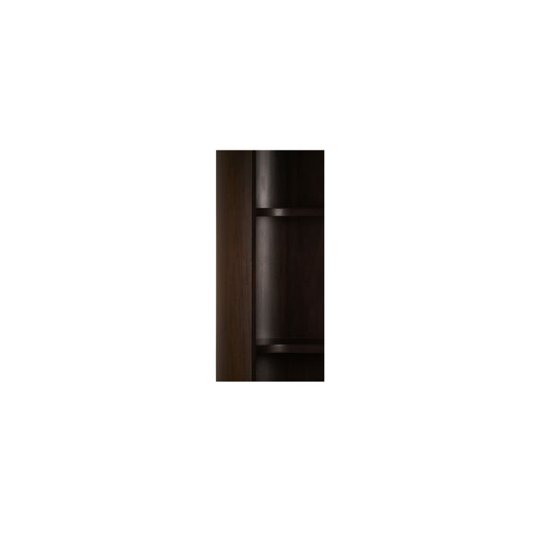 Moe's Nera Bookcase Brown with Mahogany Finish