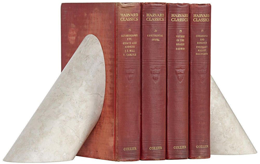 Marble Architectural Bookends