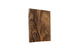 Lightning Wall Tile, Chamcha Wood