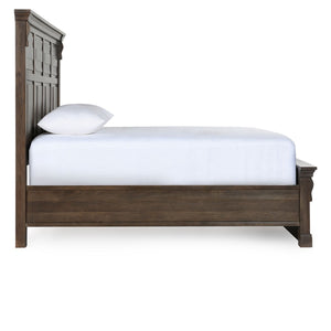 Adelaide Solid Wood Queen Bed - Cocoa Brown