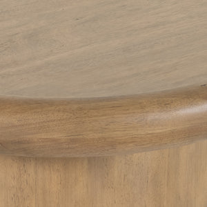 Zach Coffee Table In Burnished Parawood