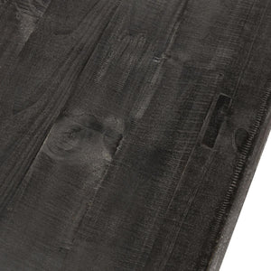 Larson Solid Wood Coffee Table in Carbon Black