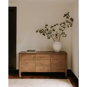 Wiley 3 Drawer Sideboard in Vintage Brown