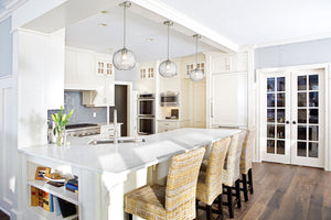 Chloe 1 Light Pendant in Brushed Nickel Finish