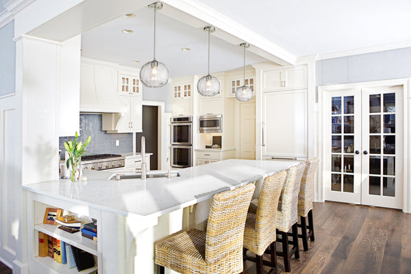 Chloe 1 Light Pendant in Brushed Nickel Finish