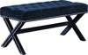 Herbert Bench In Navy Velvet