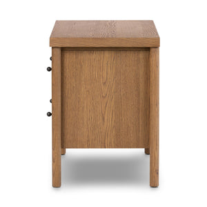 Roark Nightstand - Amber Oak Veneer