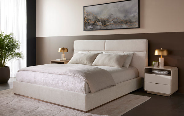 KAYDEN NIGHTSTAND - OYSTER SHAGREEN