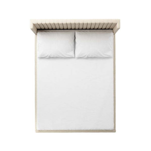 Montgomery Queen Bed - Thames Cream