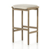 Kyla Outdoor Stool In Brown/Sand In Bar