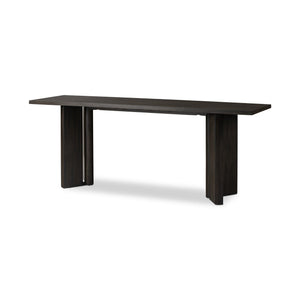 Huxley Console Table In Smoked Black Veneer