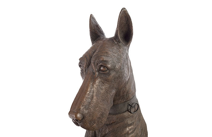 Great Dane Dog, Bronze, Right