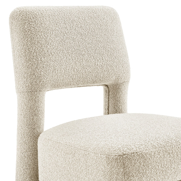 Willa Boucle Dining Side Chair, Milford Beige 