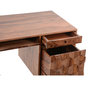 Moe's O2 Desk with Sheesham Wood and Drawer
