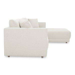 Moe's Bryn Sectional Right Oyster in Beige