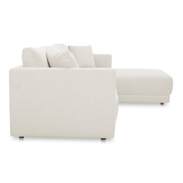 Moe's Bryn Sectional Right Oyster in Beige