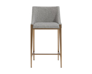 DIONNE COUNTER STOOL - MONUMENT PEBBLE