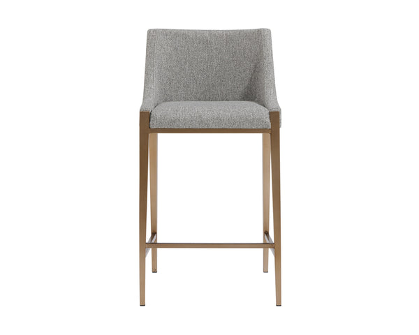 DIONNE COUNTER STOOL - MONUMENT PEBBLE