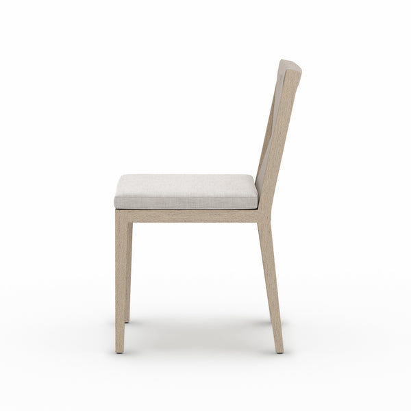 Sherwood Outdoor Dining Chair in Brwn/Stone