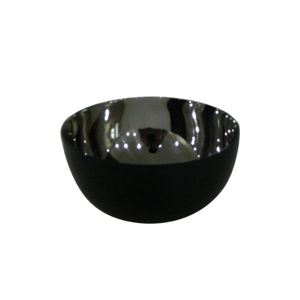 Small Stainless Steel Bowl Chrome/Black