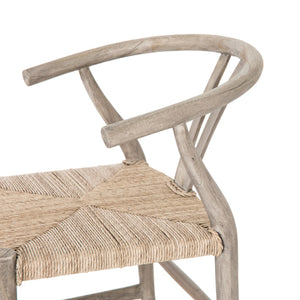 Muestra Bar Stool-Weathered Grey