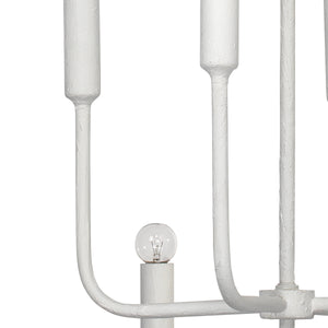 Mercer Two-Tier Gesso Chandelier