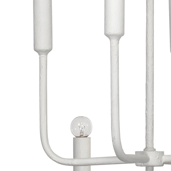Mercer Two-Tier Gesso Chandelier