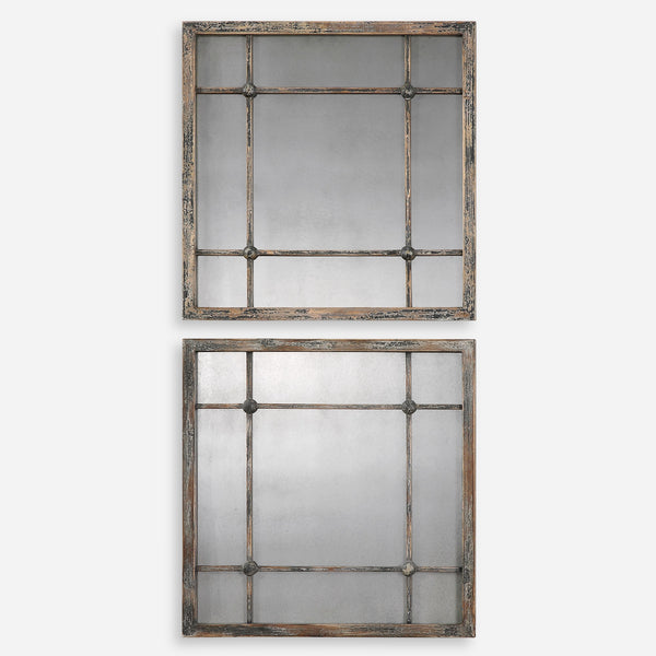Saragano Square Mirrors Set/2