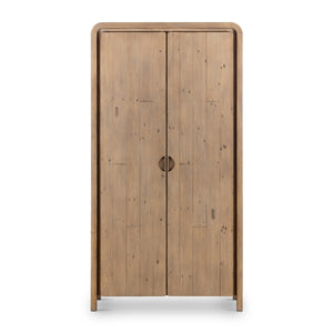 Everson Cabinet In Scrubbed Teak