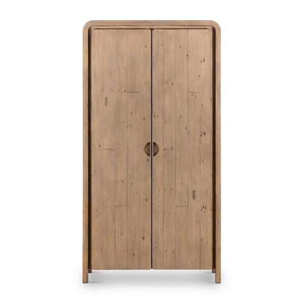 Everson Cabinet In Scrubbed Teak