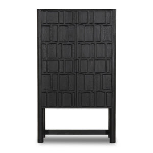 Ezri Cabinet - Black Oak