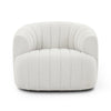 Elliana Swivel Chair In Fiqa Boucle Natural
