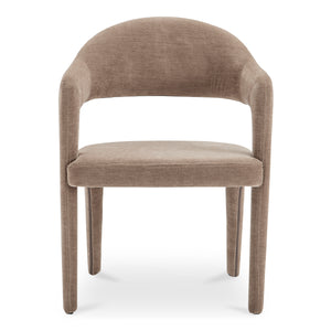 Martens Dining Chair in Camel Upholstery