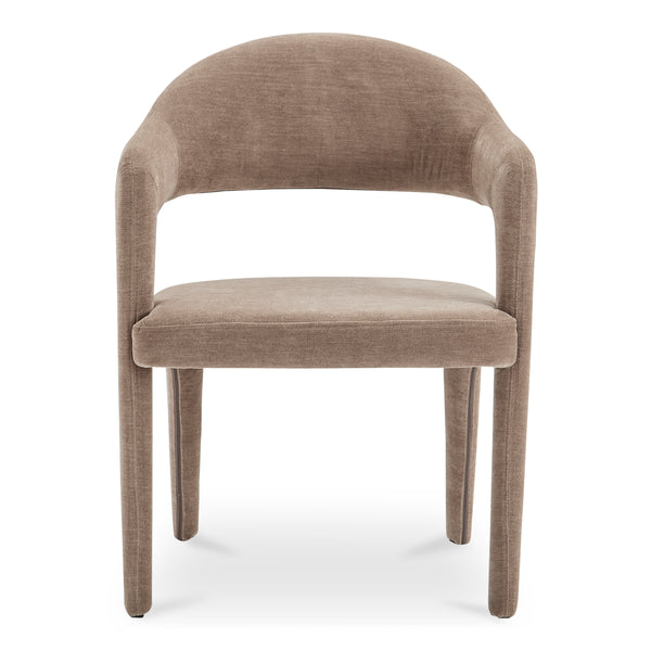 Martens Dining Chair in Camel Upholstery