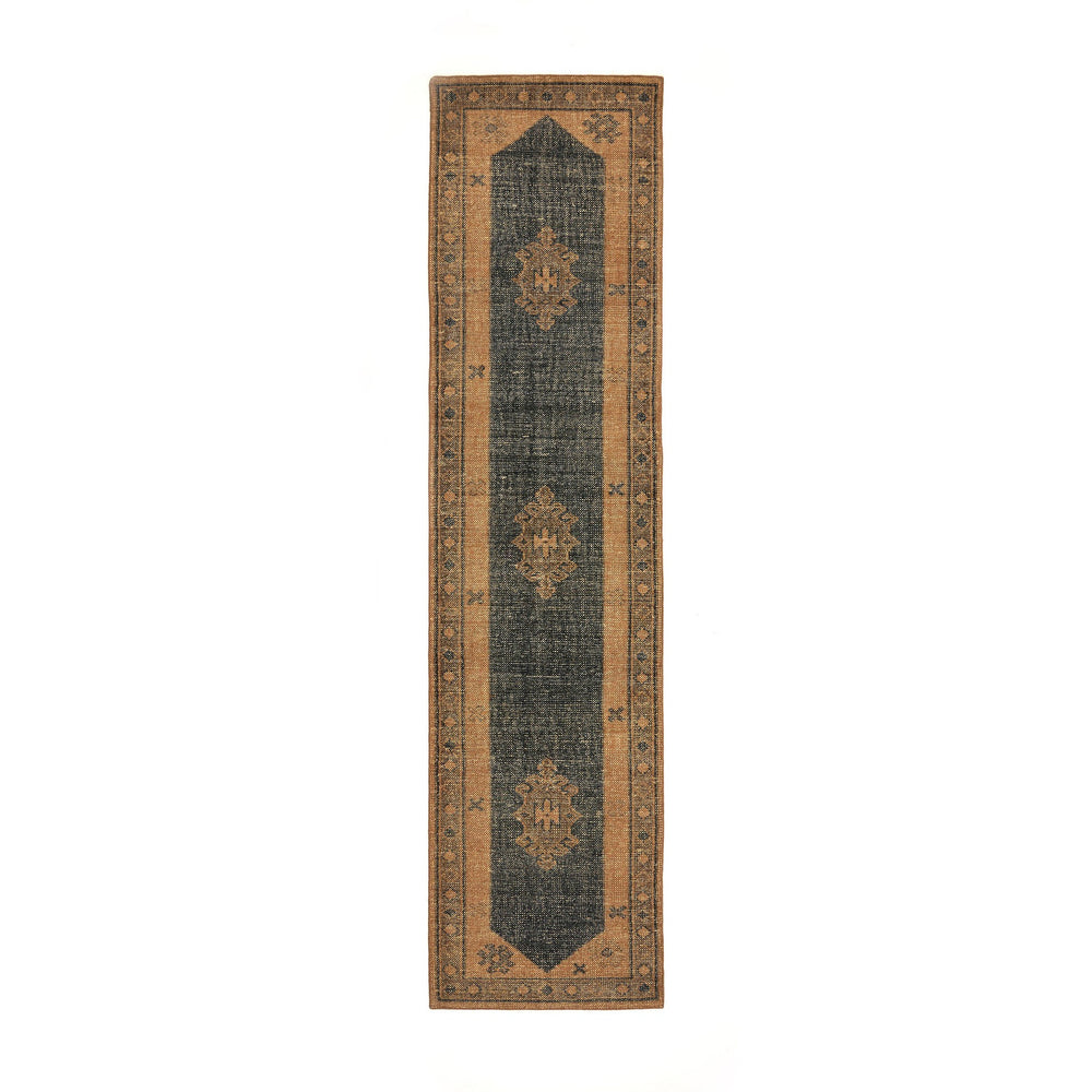 Samsa Hand Knotted Rug - Samsa Navy