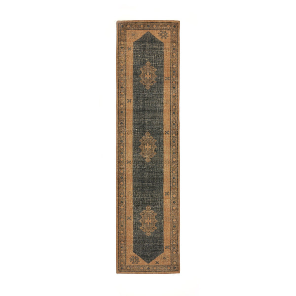 Samsa Hand Knotted Rug - Samsa Navy