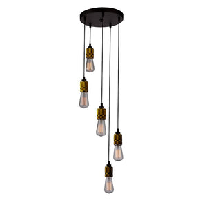Jersey AC10577VB Chandelier in Vintage Brass
