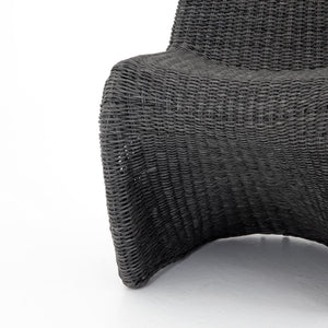 Portia Outdoor Dining Chair In Vintage Coal