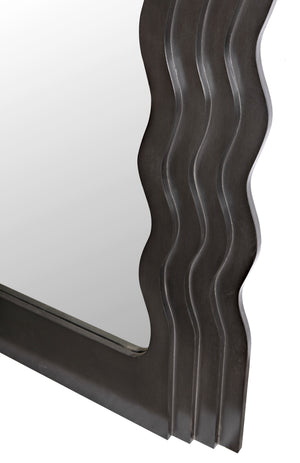 Atticus Mahogany Pale-Finish Mirror