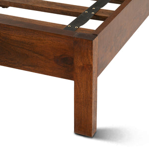 Cosmopolitan King Bed, Honey Brown