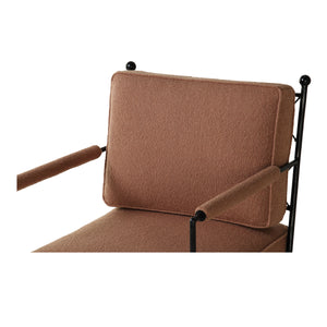 Vecchia Accent Chair Terracotta by Moe's