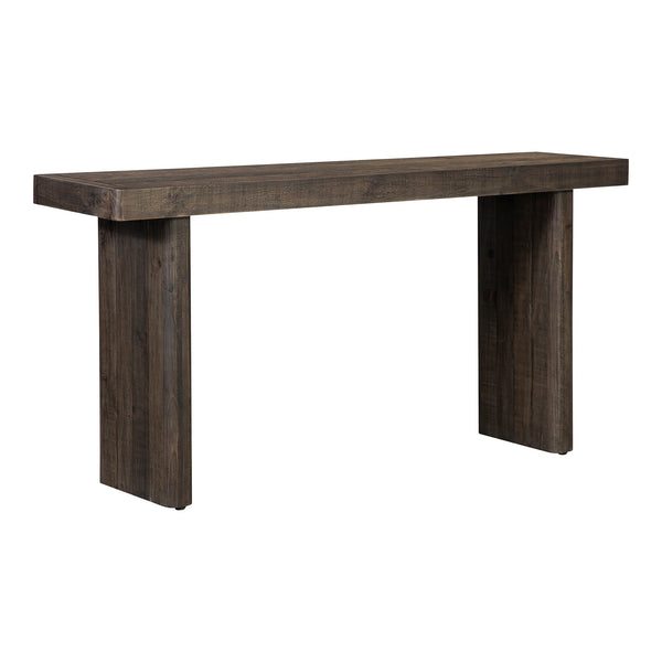 Monterey Console Table Aged Brown Pinewood