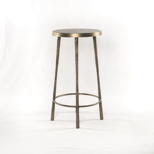 Westwood Counter Stool In Antique Brass