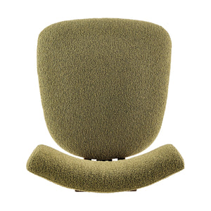 Hailey Boucle Dining Side Chair, Palladian Green