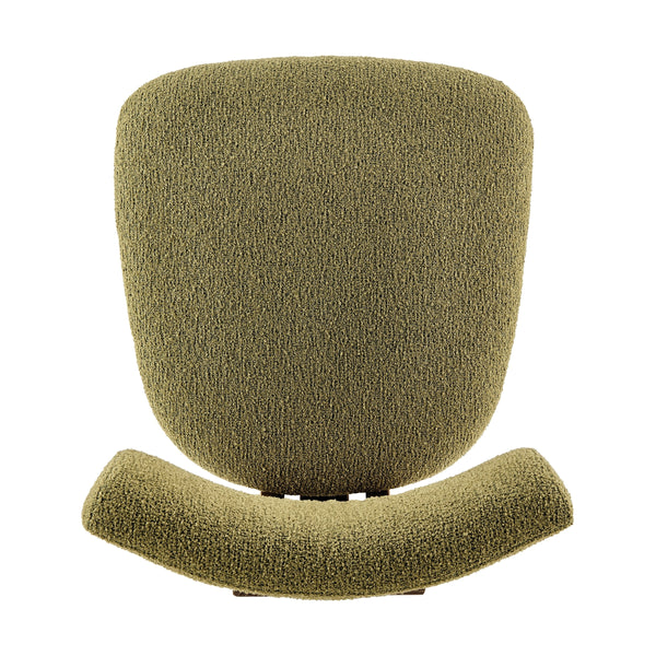 Hailey Boucle Dining Side Chair, Palladian Green