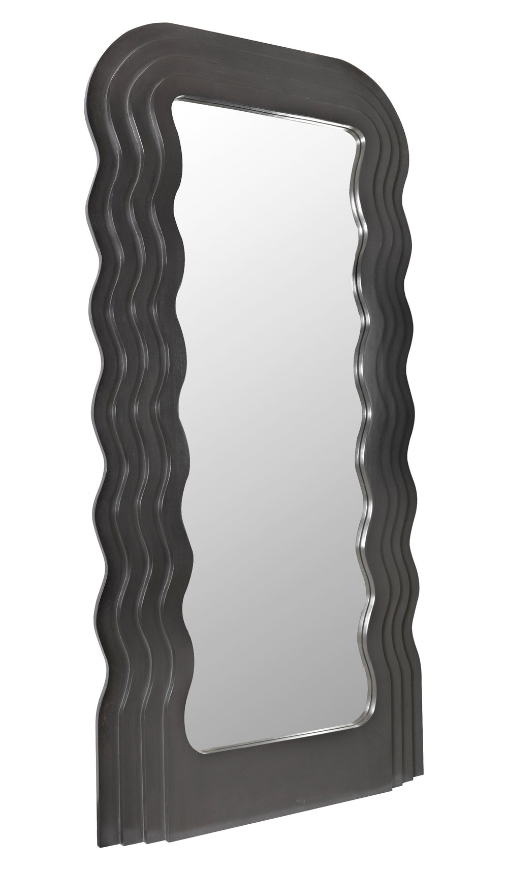 Atticus Mahogany Pale-Finish Mirror