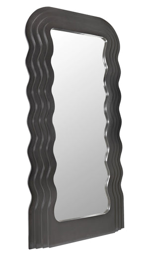 Atticus Mahogany Pale-Finish Mirror